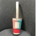 撞色拼接飲料杯袋 環保手搖杯提袋 可摺疊收納杯套