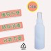 HDPE噴霧瓶  100ml可裝酒精消毒水分裝瓶 2號噴霧瓶 