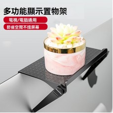 螢幕置物架 免打孔 電視收納 機上盒架 數據機 多功能架 螢幕上方置物架 收納架