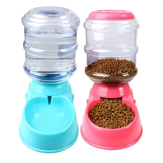 狗狗自動飲水器 寵物貓咪自動餵食器