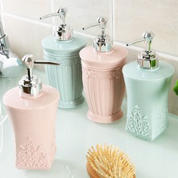 歐式雕花按壓瓶 沐浴瓶 乳液瓶 洗髮乳分裝瓶