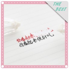 小清新簡約透明立可帶 辦公必備修正帶 學生文具