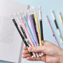 創意搞怪文字中性筆 0.5mm黑色中性筆 辦公必備黑筆 原子筆