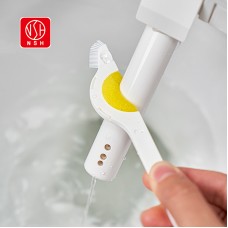 海綿馬桶縫隙刷 噴水管刷 清潔刷 小刷子 浴室清潔必備